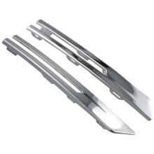 Car Front Bumper Fog Lamp Grille Bright Strip Chrome Plated 32234952 32234953 for XC60 2022