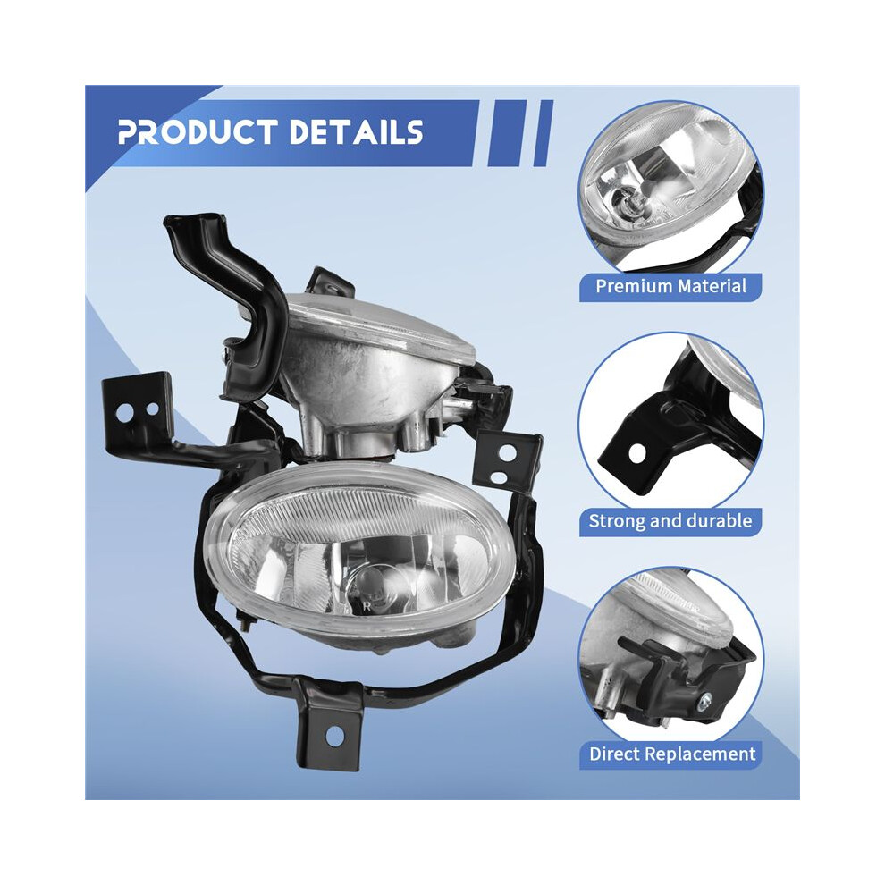 Front Bumper Fog Lamp For Crv 2010 2011 Foglights Car Accessories 33950-Swa-H11 33900-Swa-H11 Light 6033282284305