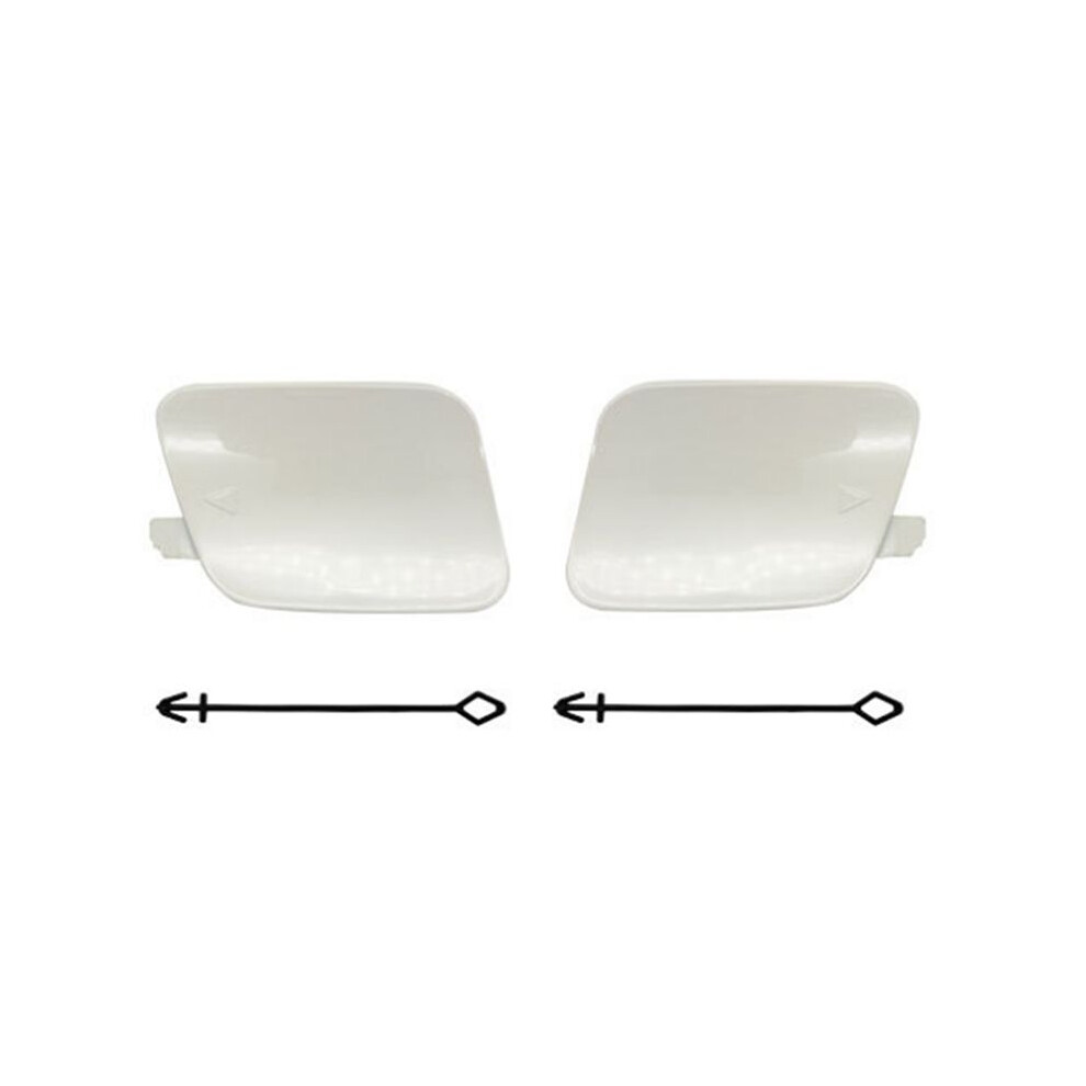 Car Rear Bumper Tow Hook Cover Painted 51127378573 51127378574 For X5 F15 2013-2018 Trailer Cover White 6033681329058