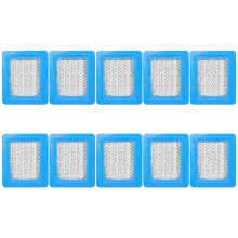 Paquet de 10 491588S Filtre à Air Remplacer pour Briggs Stratton 491588 4915885 Plat Purificateur D'Air Cartouche Filtre de Tondeuse à Gazon