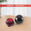 80MM Natural Black Sphere Large Crystal  Healing Stone with Base 5