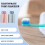 4Pcs Multifunctional Toothpaste Tube Squeezer Plastic Tooth Paste Holder Dispenser 3