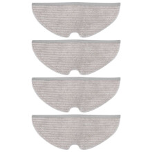 Moppdyna 4-Pack Mikrofibermoppduk för S6 S6 Pure S6 MaxV S5 Max S5 Byte Av Robotdammsugaremopp