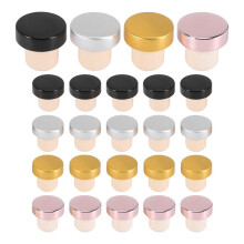 T-Shaped Stopper Cork Wine Stopper Bottle Stoppers,Wine Bottle Stopper Sealing Plug Bottle Cap for Wine Beer Bottles