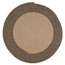 Japanischer Stil Gewebter Teppich Jute Runde Bodenmatte Einfache Couchtischmatten Schlafzimmer Wohnzimmer Sofa Bodenteppiche (S)