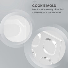 Klare Polycarbonat Dacquoise Kuchen Form Ovale Dakovaz Macaron Form Kuchen Dekoration Werkzeug Backen Formen