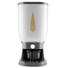 Dispensador de Arroz AutomáTico de 10 Kg con Taza de Enjuague Dispensador de Arroz Inteligente Almacenamiento de Arroz Cubo de Arroz Caja de Arroz