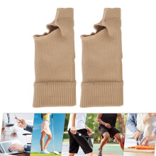Daumen-Handgelenkstützbandage mit Gelhülle gegen Arthritis & Schmerzen, Haut, S, 15 x 6,5 cm