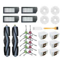 FöR Deebot X1 Omni / Turbo Dust Bag Main Borst Kit HEPA Filter Mopp RengöRingsduk Dammsugare TillbehöR