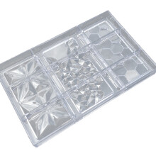 Schokoladen SüSsigkeit Riegel Form Polycarbonat Schokoladen Form Kunststoff Backen GebäCk Kuchen Form Bonbon SüßWaren Werkzeug
