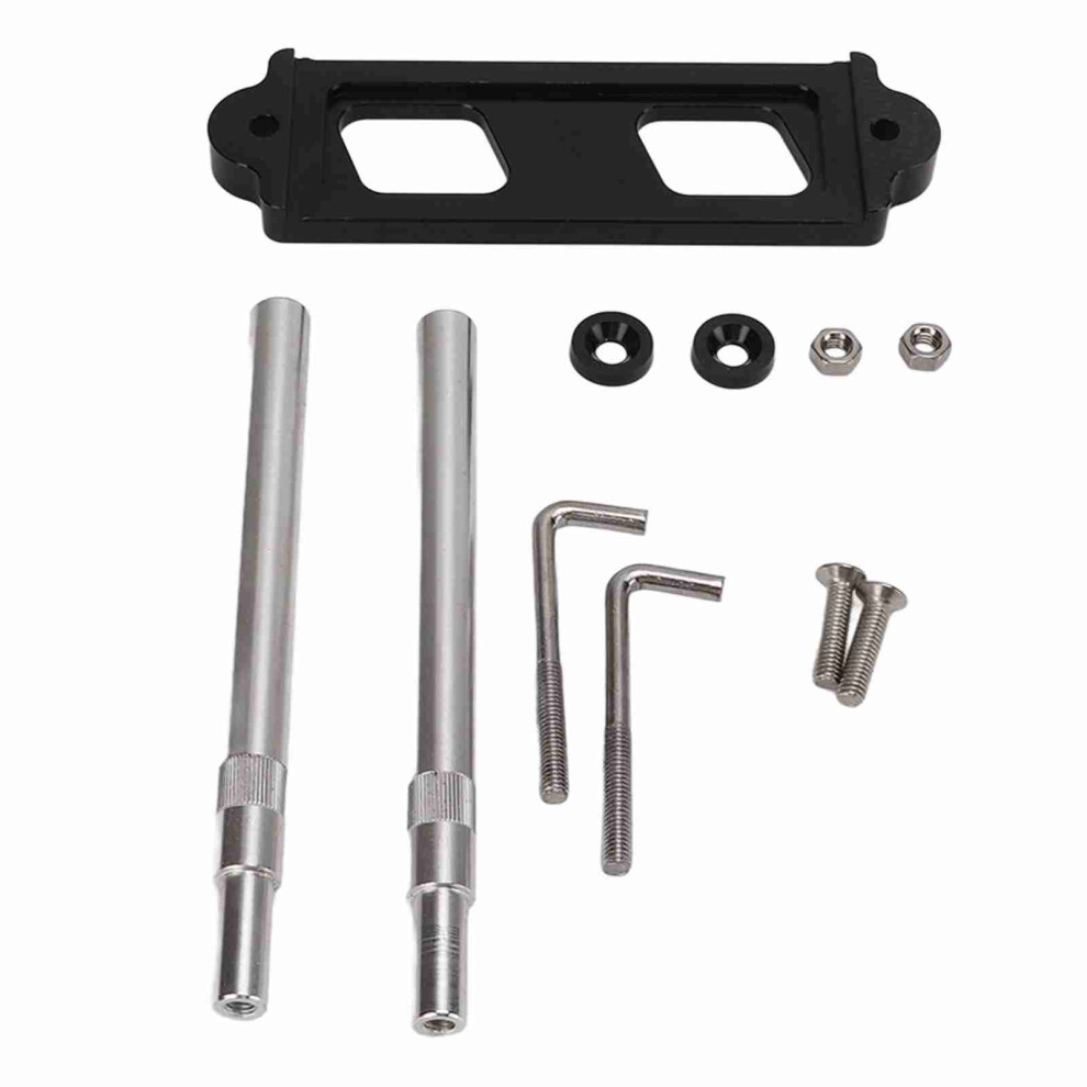 Metal Car Battery Tie Down Bracket Kit For Civic Crx S2000 Black 8781374891129