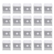 20 StüCke ZubehöR Beutel für Conga 2290 Roboter Staubsauger Staubfilter Papierbeutel Beutel Ersatz