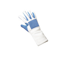 Rubber Fencing Gloves for Adults and Children, Portable Reusable, Cotton Lining, Flexible Training Gloves, Size XS