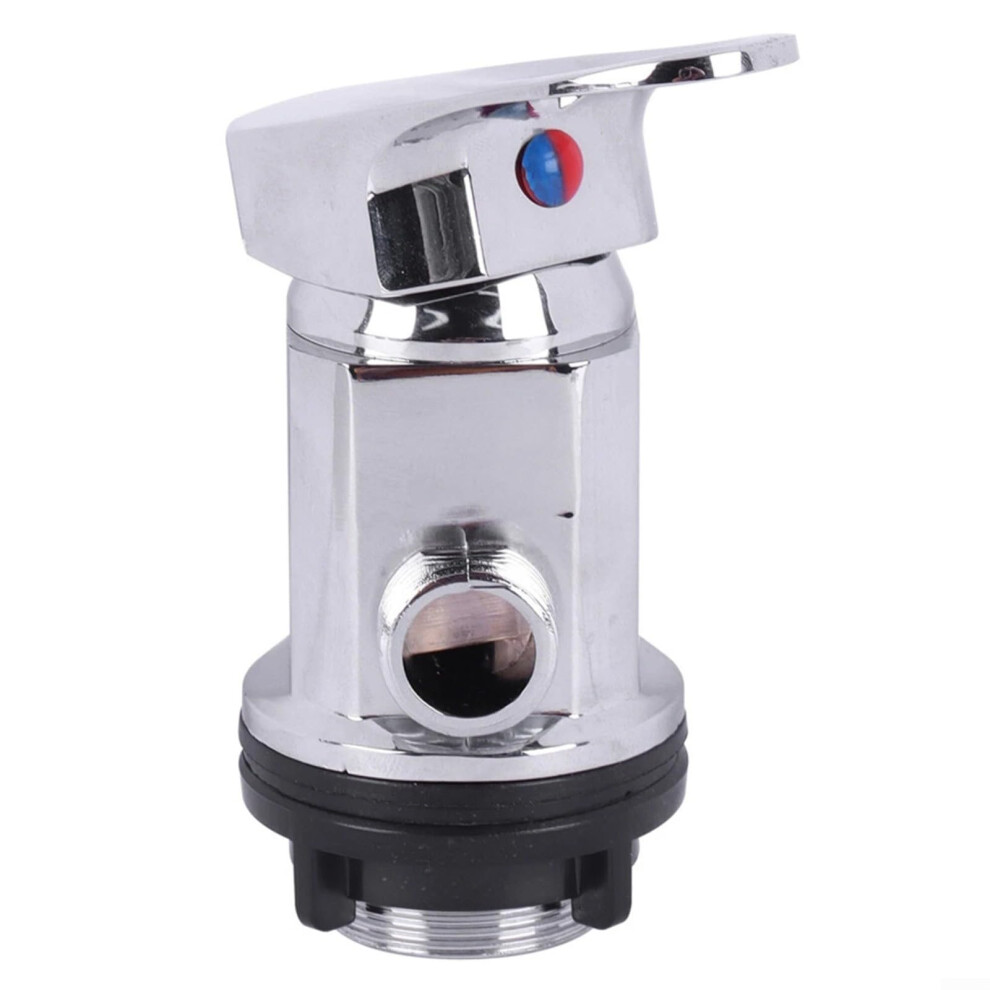 Zinc Alloy Shower Mixer Tap Valve G1/2 Outlet Switch For Rv Camper Kitchen And Bath Compact Design Easy Installation 9382693160164