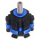 Stackable Aluminum Alloy Archery Stabilizer Ball 15mm Rubber Shock Absorber 5