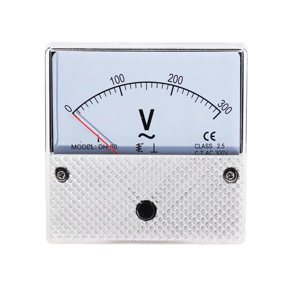 Dh80 Ac Analog Voltmeter 300V Voltage Meter 1 Piece 9382693051929