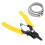 4 in 1 Internal and External Circlip Pliers Set Hand Tools with Plastic Grip 13