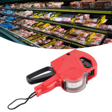 Stampo manuale per etichette di prezzo da 8 cifre – Macchina per prezzi in plastica, dimensioni 23x4x13,5 cm