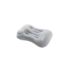 Camping Inflatable Pillow Ultralight Travel Pillow With Neck And Lumbar Support Grey Portable