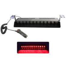 Ambulancezaklamp voor autodashboard, noodwaarschuwingssignaal met 12 stroboscoopstanden, universele autostroboscoop met magnetische voet, cabinedak