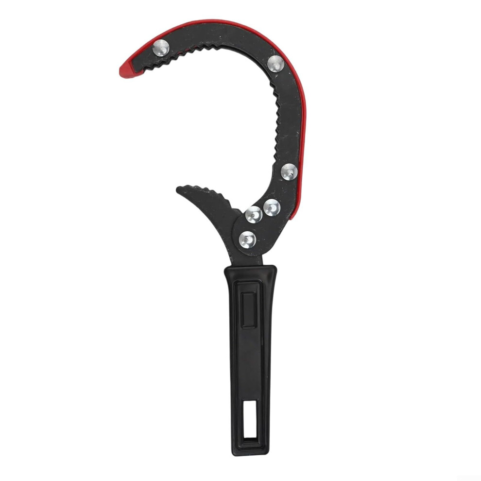 Heavy Duty Adjustable Oil Filter Wrench With Ergonomic Nonslip Handle And Secure Filter Grip 9189345505126