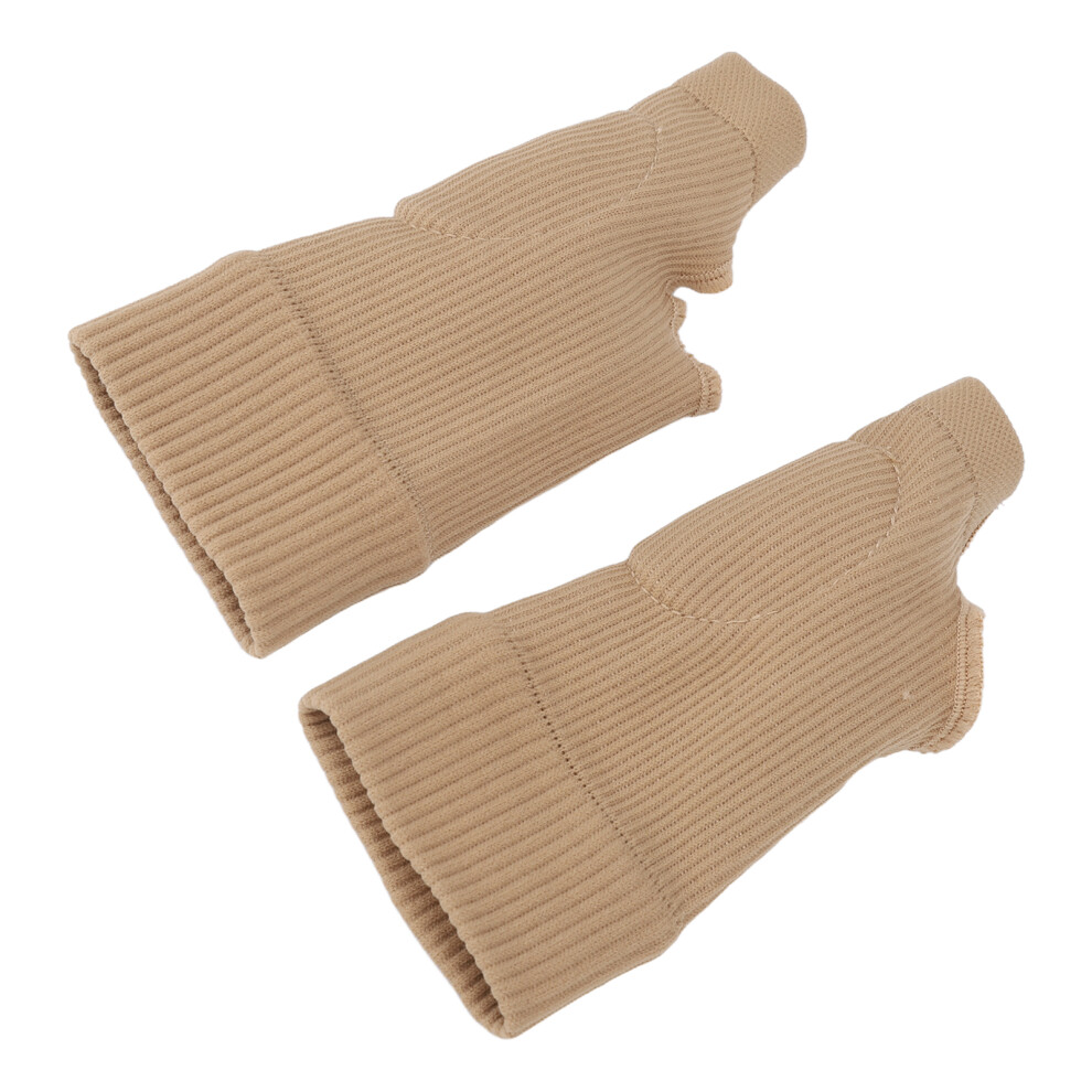 Thumb Wrist Support Brace Compression for Arthritis Tendonitis Skin S 5.9x2.6in