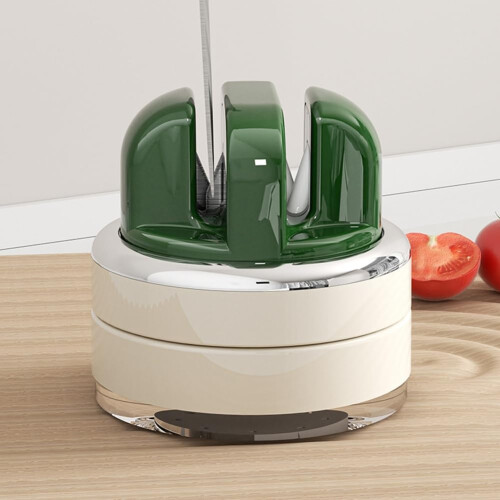 Knife Sharpener MultiAngle Pocket and Kitchen Sharpener with Stable Suction Base for Blades 2