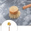 Bamboo Dish Brush with Long Handle, EcoFriendly Plastic Design, 3 Replaceable Heads 2