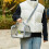 Foldable Lightweight Bird Travel Cage Backpack with Ventilation and Clear Windows for Small Parrots 2