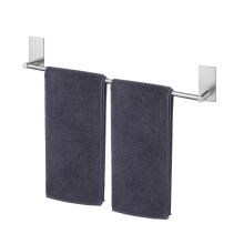 Barra de toalla desmontable de acero inoxidable 304 sin taladro 487 g