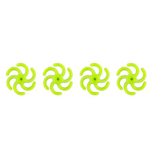 Green 4Pcs Bow String Silencer Stabilizer Rubber for Recurve & Compound Bows
