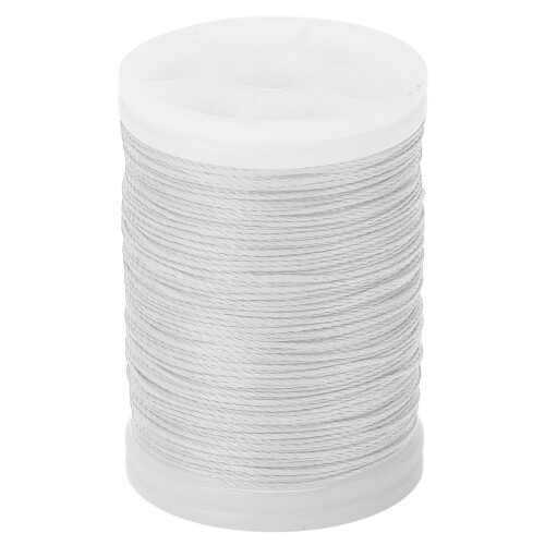 110m White Archery Serving Thread for Peep Sight & Bowstring Tie 1