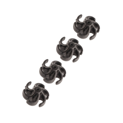 Durable Rubber Bow String Silencer for Archery Noise Reduction 4Pcs 2
