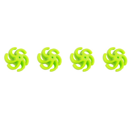 Green 4Pcs Bow String Silencer Stabilizer Rubber for Recurve & Compound Bows 1