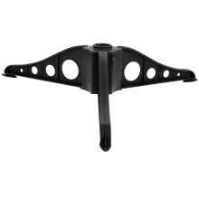 Christmas Tree Stand Rotating Base for 6-8 Feet Artificial Xmas Trees, Sturdy Plastic Holder with Umbrella Design