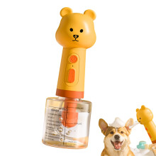 Dog Shampoo Dispenser And Sprayer, Bear Design Foamer, Odor Control For Outdoor Kennel Cleaning And Pet Grooming