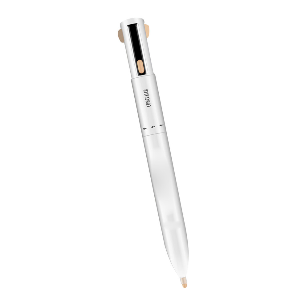 Waterproof 4-in-1 Eyebrow Pencil with Contour & Highlighting for Natural Brows