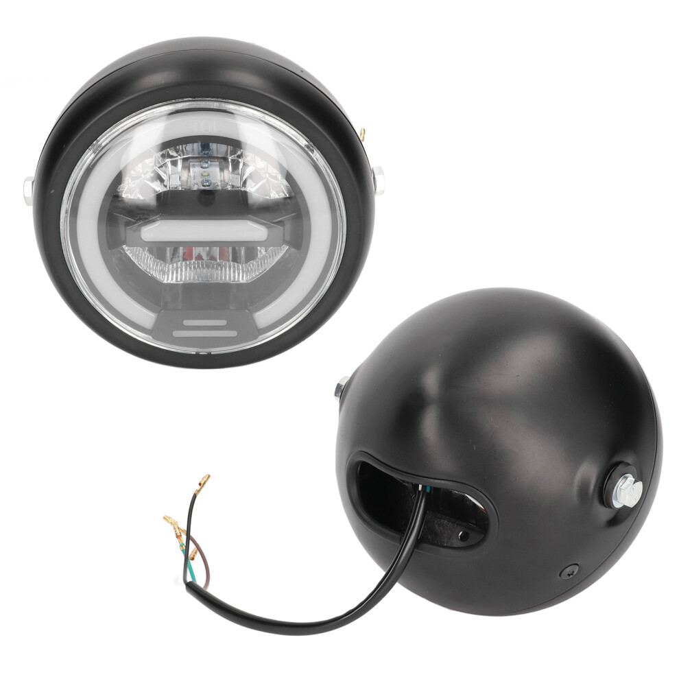 Dc12v 6.5 Inch Round Led Headlight For Motorcycles Scooters Motocross 4961374904188