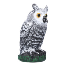 Plastic Fake Owl Decoy Outdoor Garden Yard Pest Repeller, 207g