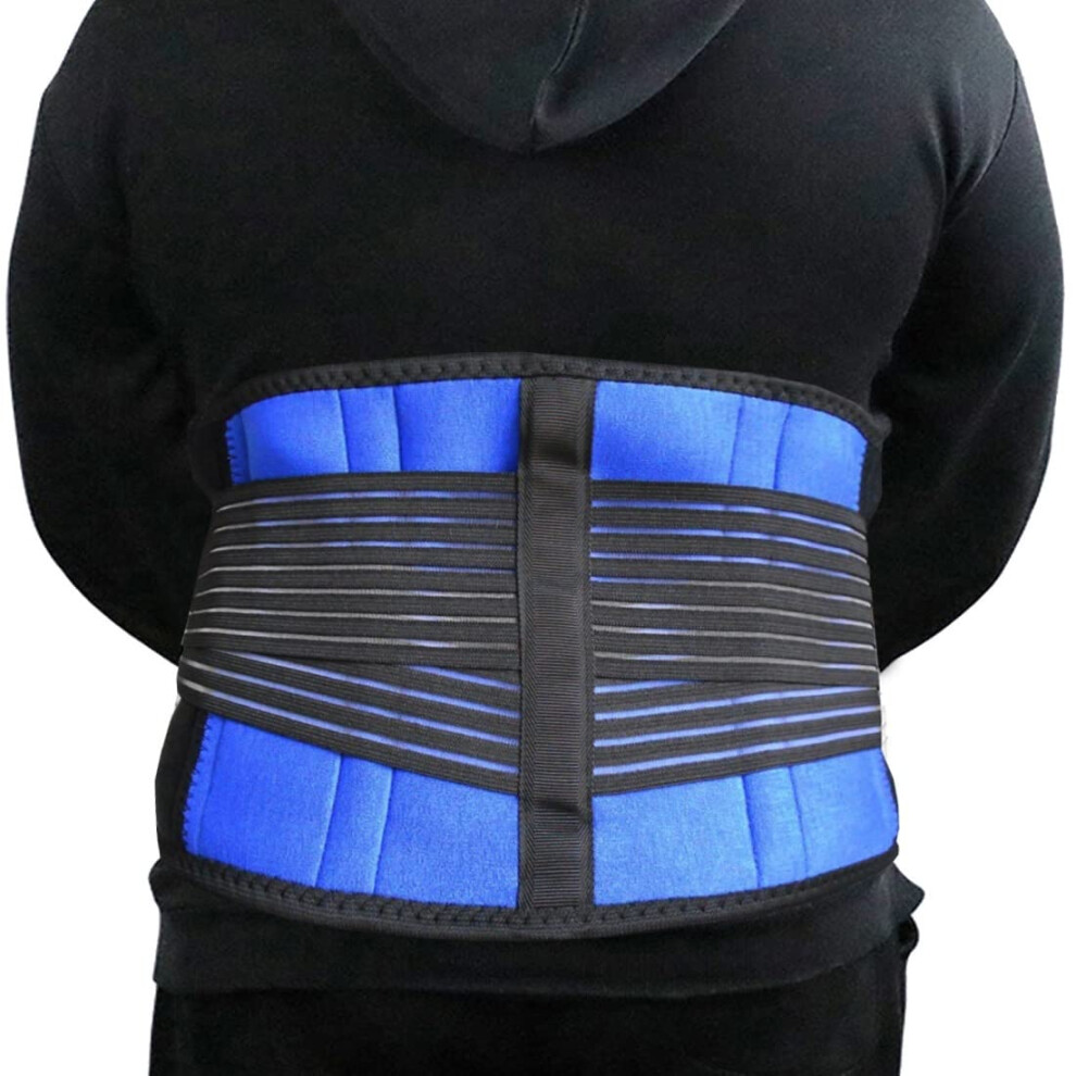 Lumbar Support Belt for Sciatica and Scoliosis Lower Back Pain Relief with Adjustable Breathable Design