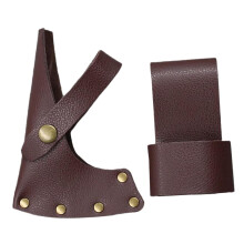 Portable Leather Cover Protective Case For Camping Knife Sheath Handmade Leather Safety And Storage