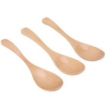 Handgefertigte Küchenhelfer, Kochlöffel-Set aus Walnussholz, antihaftbeschichtet, ideal zum Umrühren von Salaten und Suppen, mit langem,