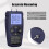 Digital Dampness Meter With Backlit Display, Handheld Wood Moisture Tester, Data Storage Dampness Sensor For Wood Walls 4