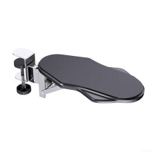 Desktop Folding Swivel Elbow Support Bracket Padded Forearm Rest Punch Installation Ergonomic Arm Positioning