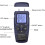 Digital Dampness Meter With Backlit Display, Handheld Wood Moisture Tester, Data Storage Dampness Sensor For Wood Walls 5