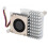 Variable Speed Fan with Metal Heatsink for Raspberry Pi 5 Software Controlled Active Cooler Quiet Durable Cooling Solution 2