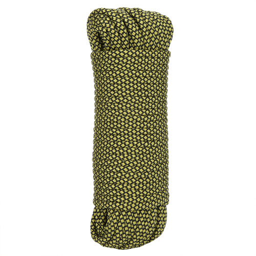 Paracord για εξωτερικούς χώρους, κίτρινο, για εξοπλισμό επιβίωσης, με πυρήνα 7 κλώνων, 2