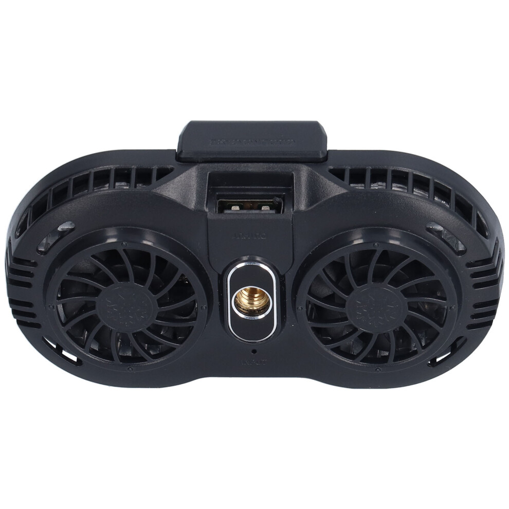 Versatile Smartphone Cooler, Equipped With Dual Semi-Conductor Chips, Providing Swift And Quiet Cooling, A Must-Have For Gamers And Vloggers Seeking 9482726649380
