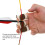 3er Set Universal Pfeilfingerlinge für Compound- und Recurve-Bögen 5