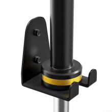 Wall Mounted Barbell Holder Vertical Rack, Wall Rack Vertical Mount, Steel Plate With Rubber Pad, For Barbells, Home Gym